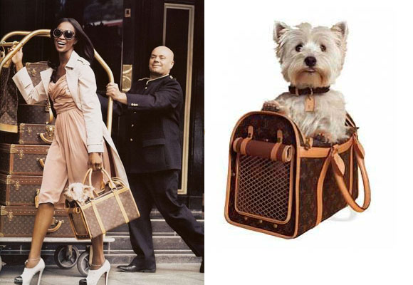 Bolso para perros de Louis Vuitton 