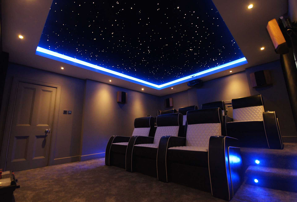 Star Ceiling In Home Cinema Room The Luxonomist