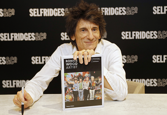 Ronnie Wood the rolling stones