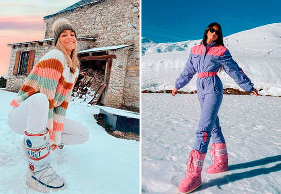 Los modelos de botas para la nieve más estilosos de las famosas