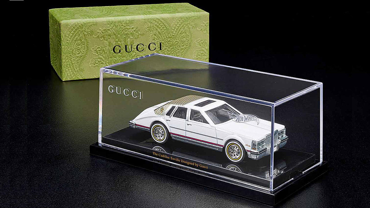 Mattel Cadillac Seville by Gucci