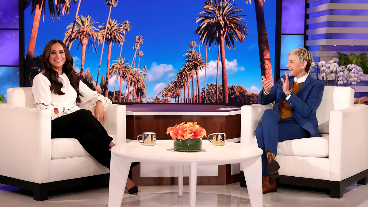Meghan Markle y Ellen DeGeneres