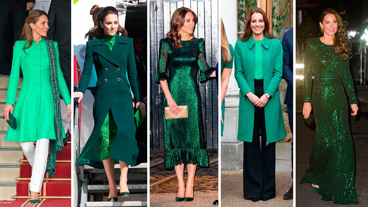 Kate Middleton verde