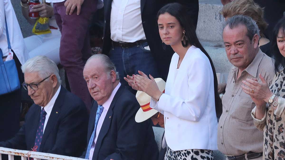 Victoria Federica y rey Juan Carlos