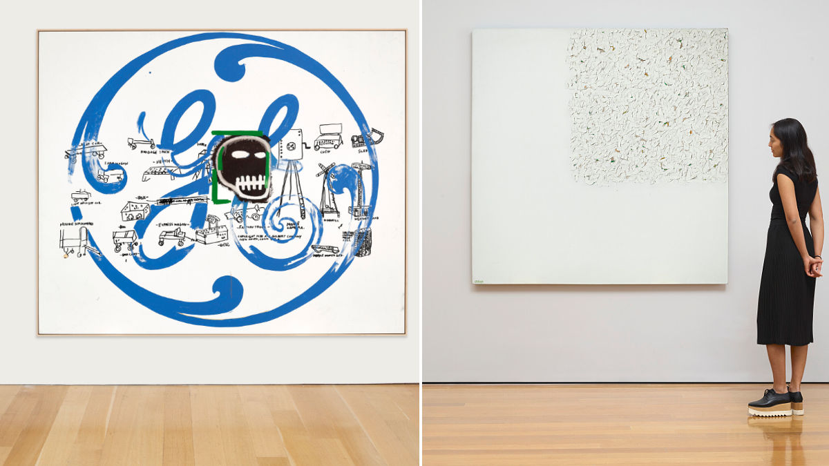 Warhol, Basquiat y Ryman (Foto: Christie’s)