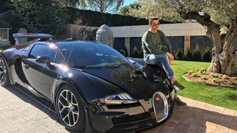 Cristiano Ronaldo Bugatti Veyron (Foto: Instagram Cristiano Ronaldo)
