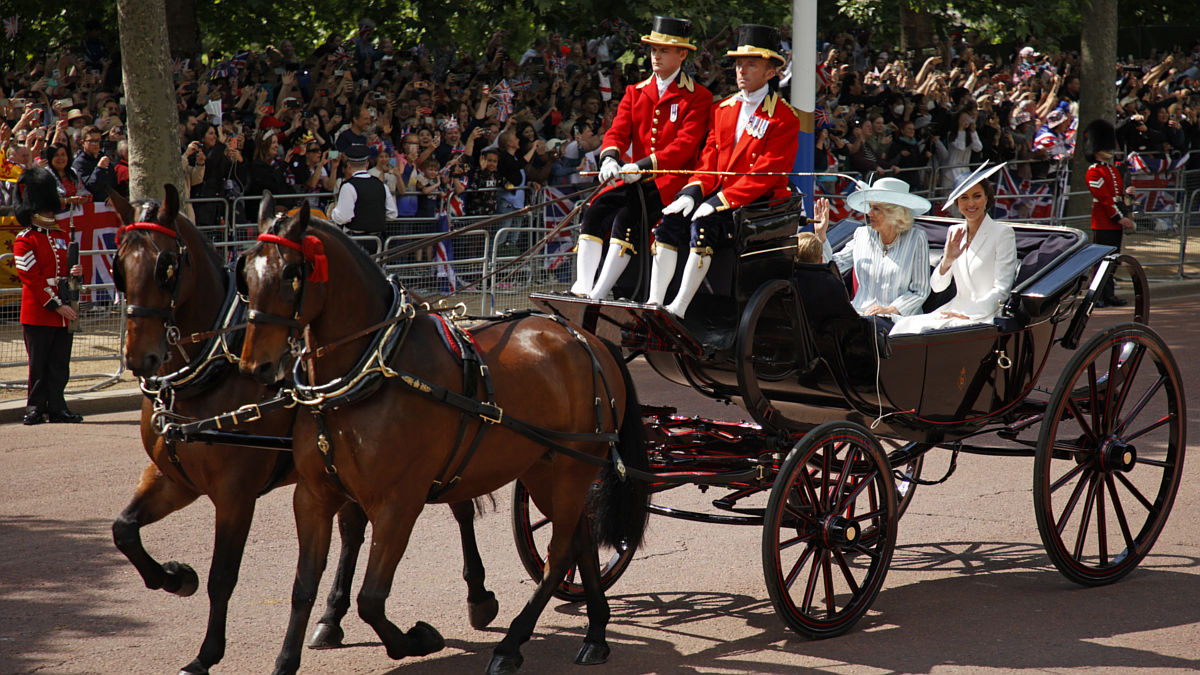 Trooping the Colour Jubileo Isabel II (Foto: Gtres)