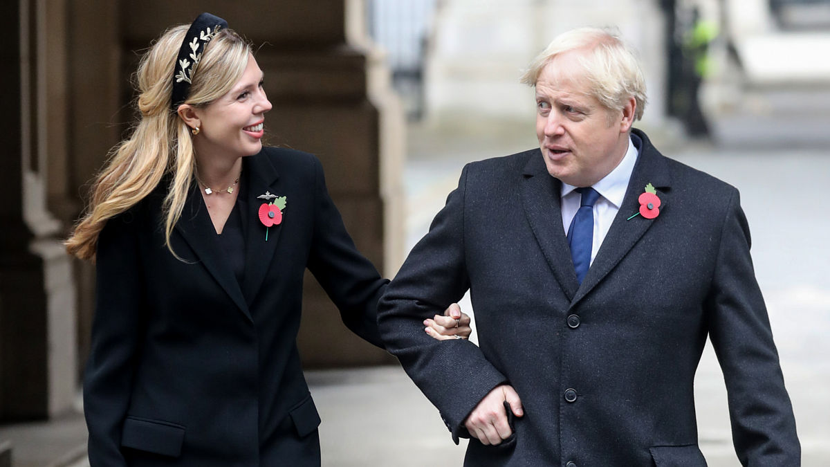 Boris Johnson y Carrie Symonds (Foto: Gtres)