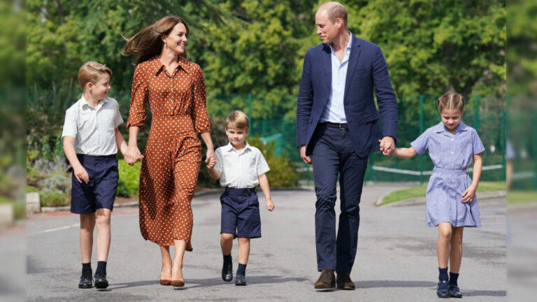 William Kate Middleton George Charlotte Louis (Foto: Gtres)