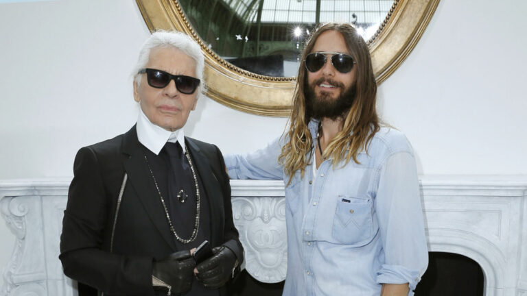 Jared Leto Karl Lagerfeld (Foto: Gtres)