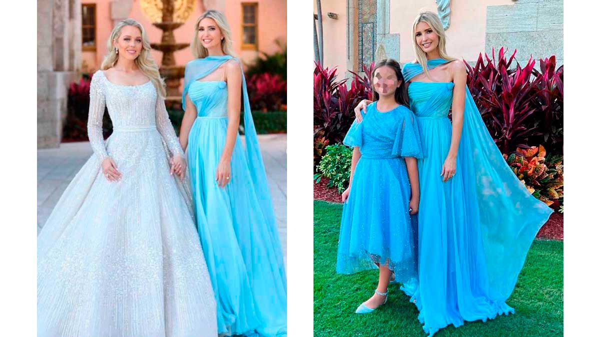 Ivanka Trump replica el icónico vestido azul de Grace Kelly