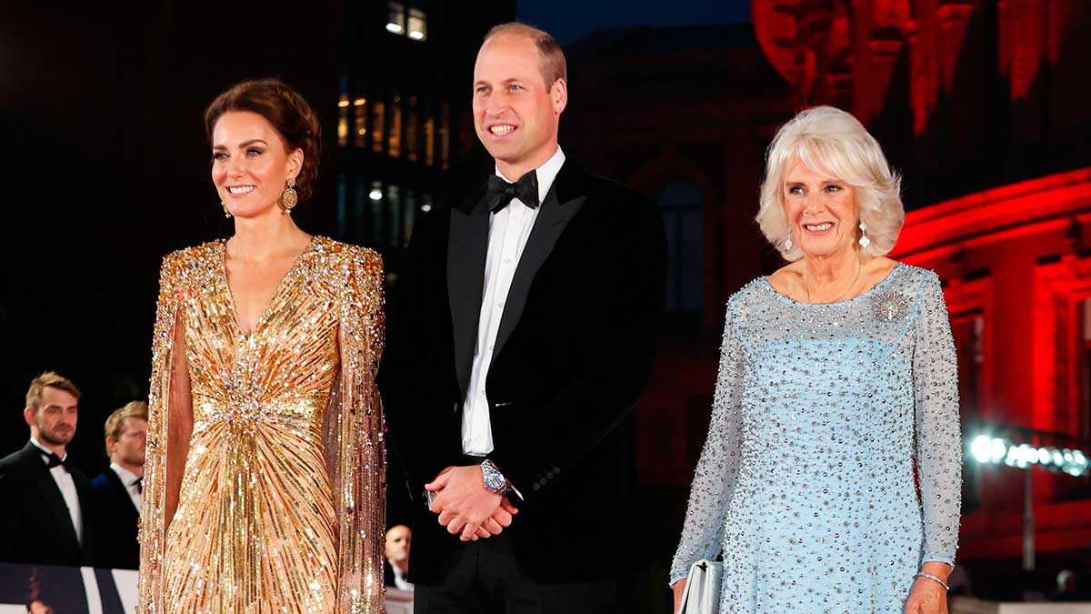 Kate Middleton, príncipe William y Camilla Parker Bowles