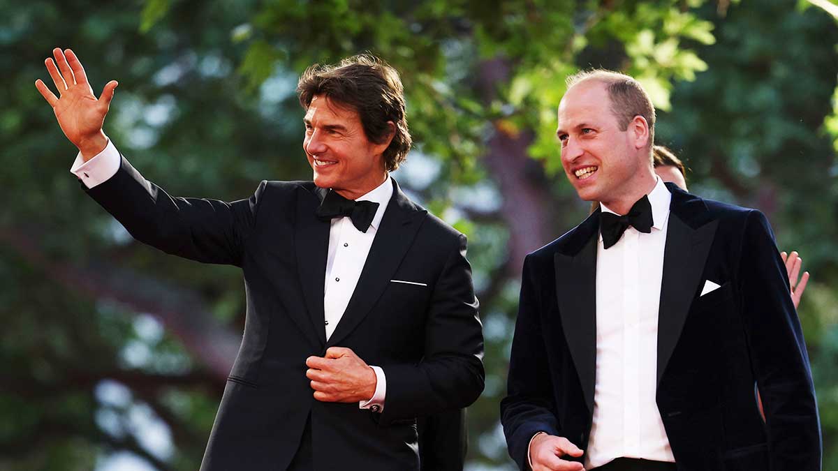 Tom Cruise y Guillermo de Inglaterra