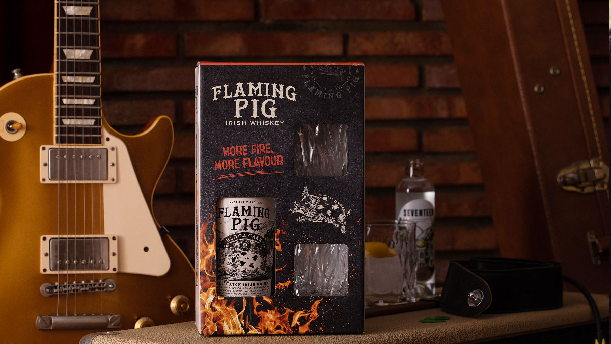 flaming pig whiskey