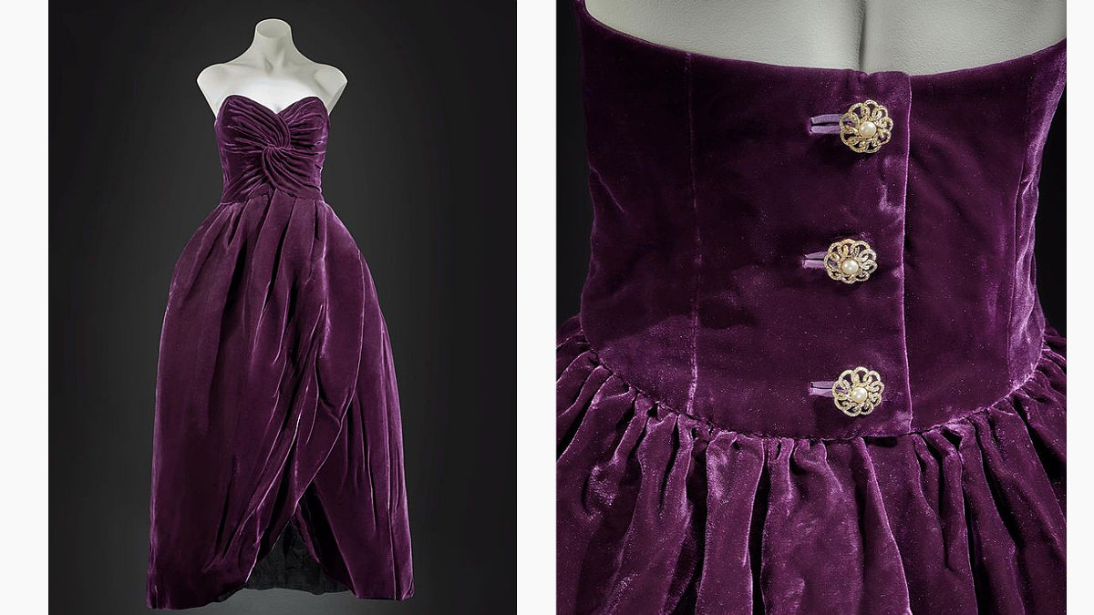 Sotheby’s vestido princesa Diana (Foto: Sotheby’s)