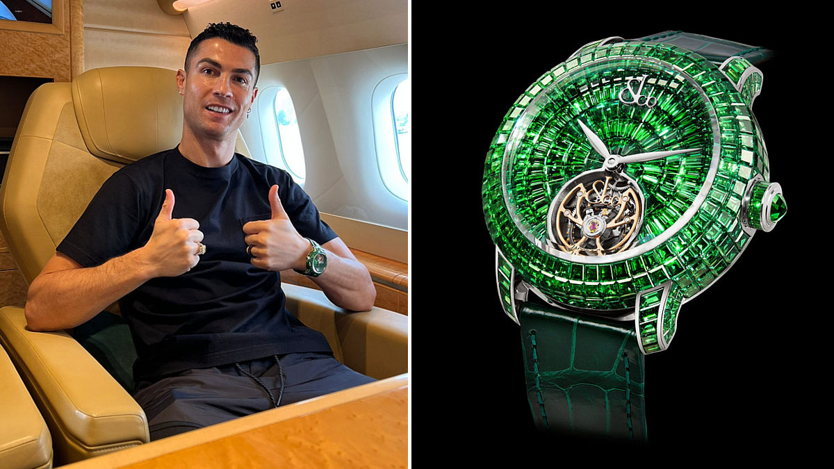 Cristiano Ronaldo reloj (Foto: Jacob & Co Facebook)