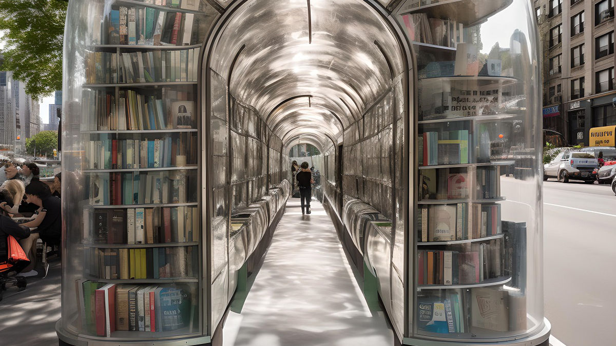 Bibliotecas urbanas estudio Ulises Berlín (Foto: Ricardo Orts)
