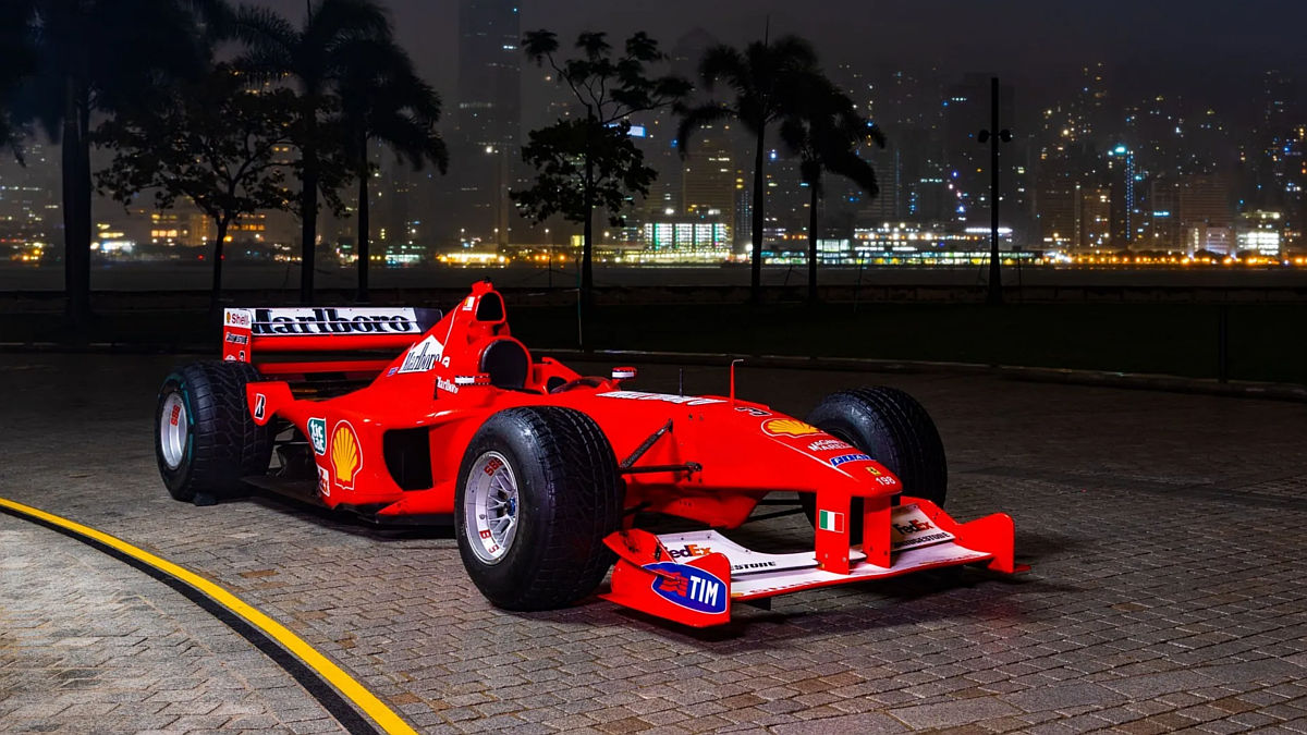 Ferrari de Michael Schumacher (Foto: RM Sotheby's)