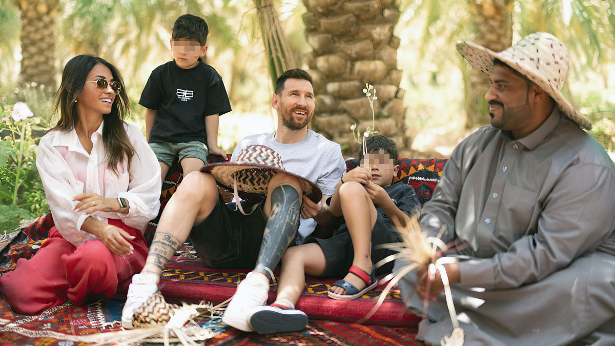 Messi (Foto: Turismo Saudí)