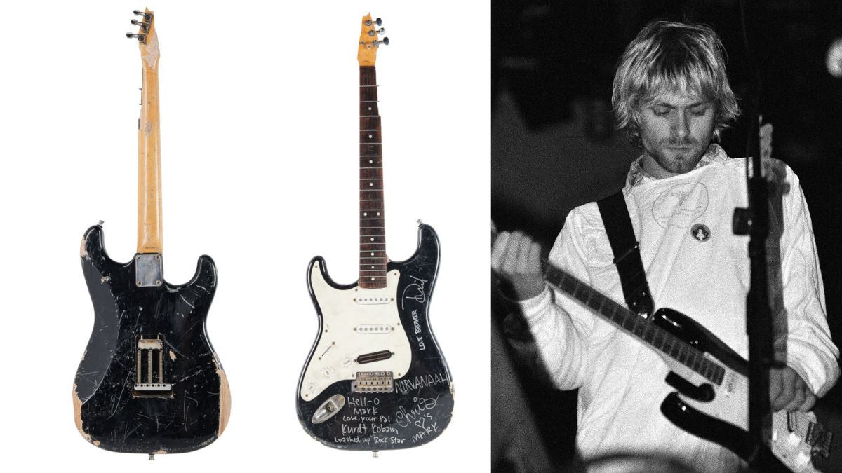 Nirvana guitarra Kurt Cobain Julien's Auctions (Foto: Julien's Auctions)