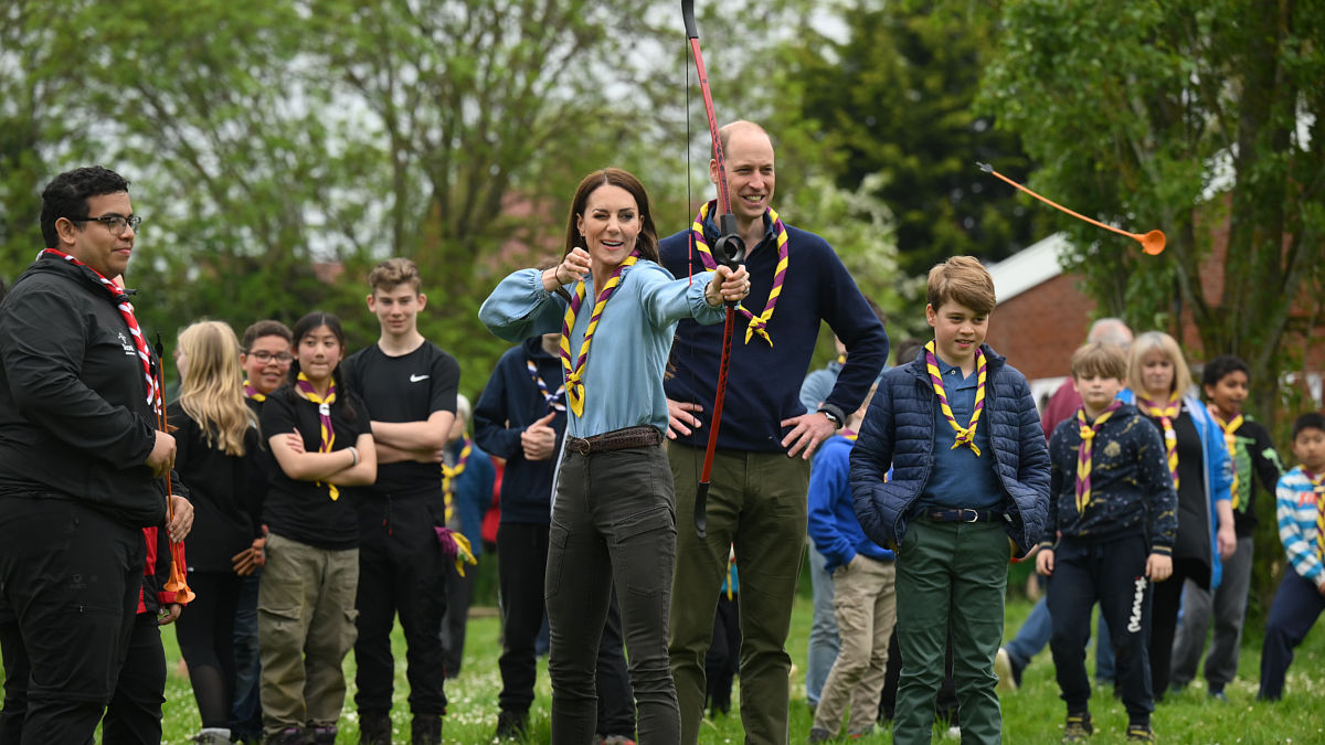 William Kate Louis George Charlotte (Foto: Gtres)