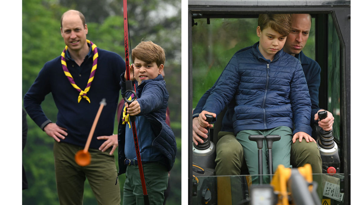 William Kate Louis George Charlotte (Foto: Gtres)