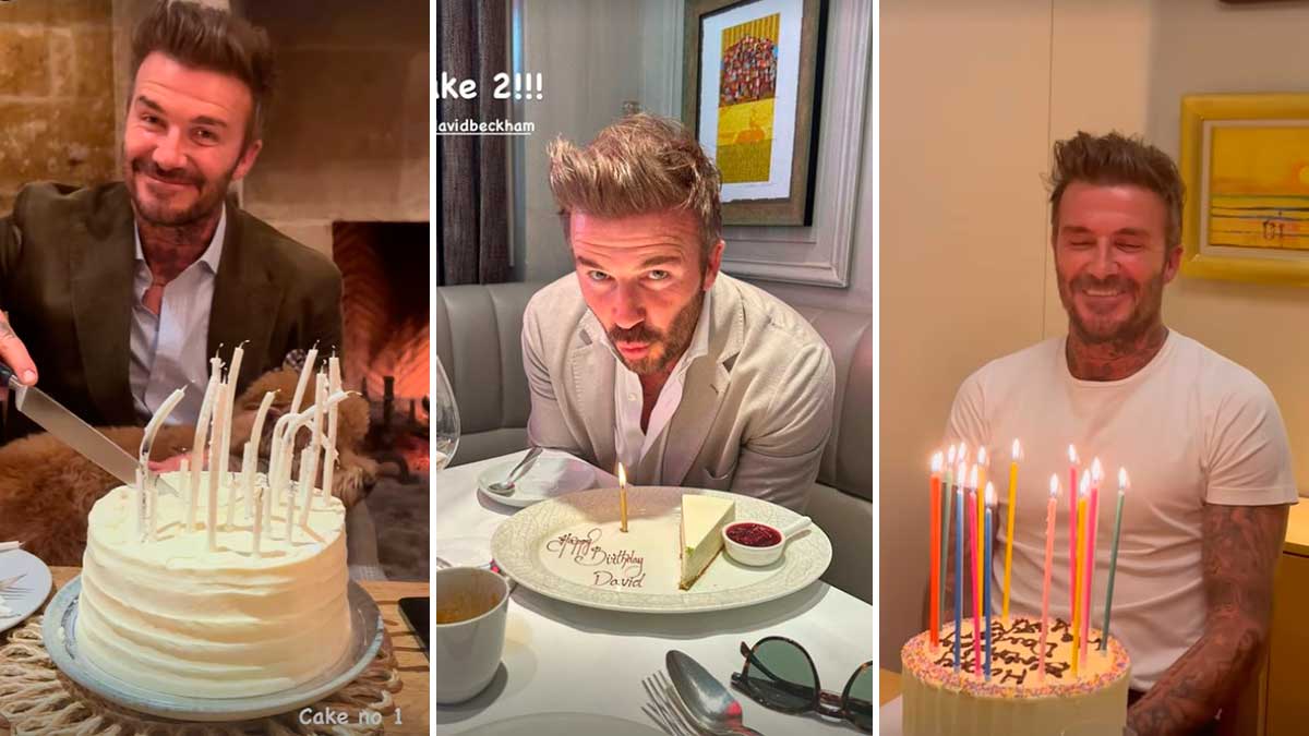 cumpleaños David Beckham