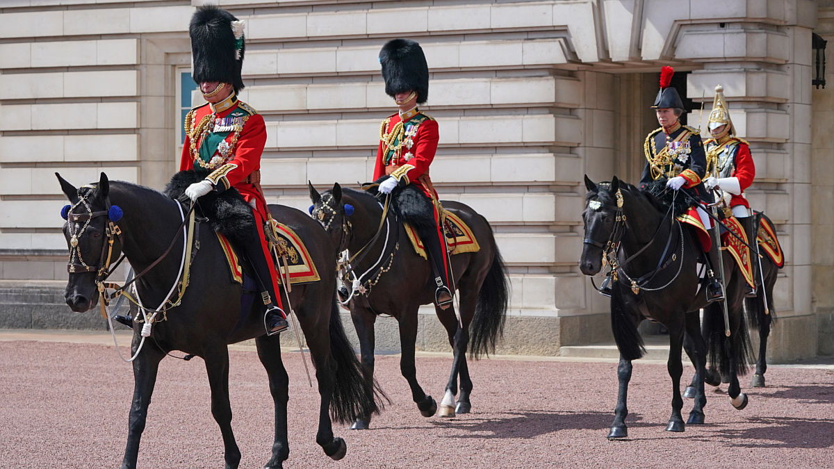 Trooping the Colour Carlos (Foto: Gtres)