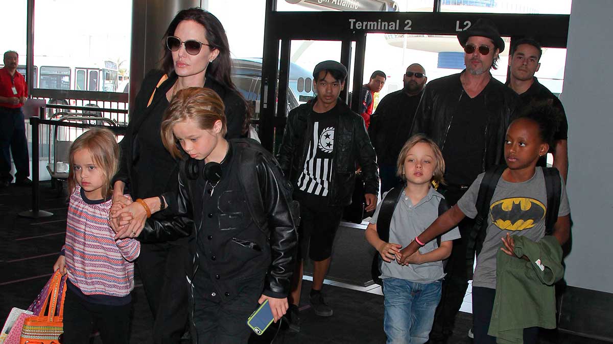 Hijos Angelina Jolie y Brad Pitt