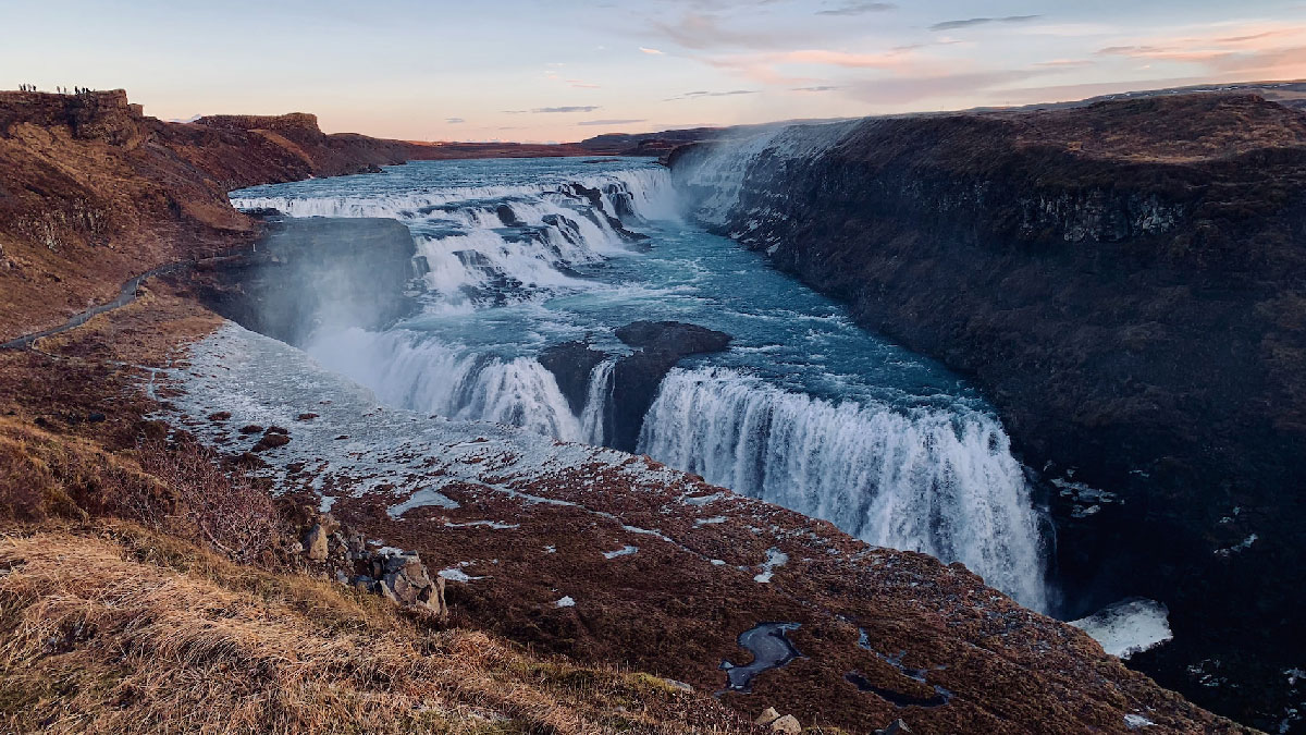 cascada islandia naturaleza