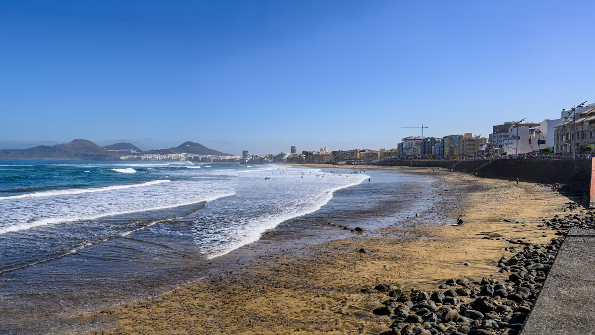Playa de las Canteras (Foto: Pixabay)
