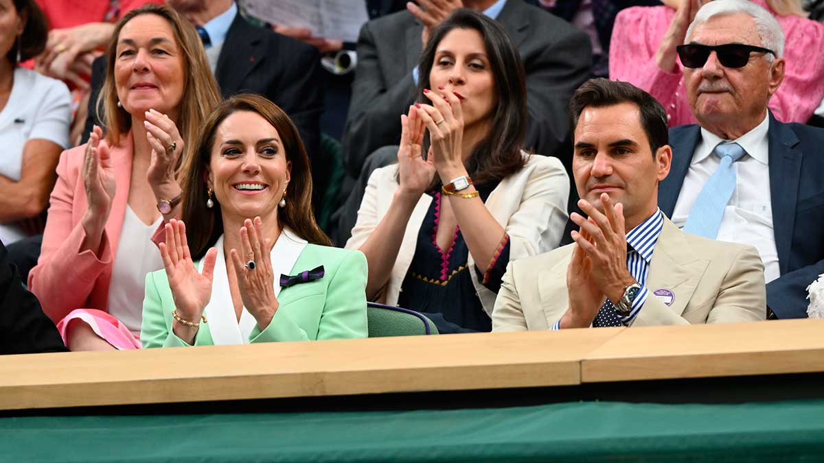 Kate Middleton y Federer