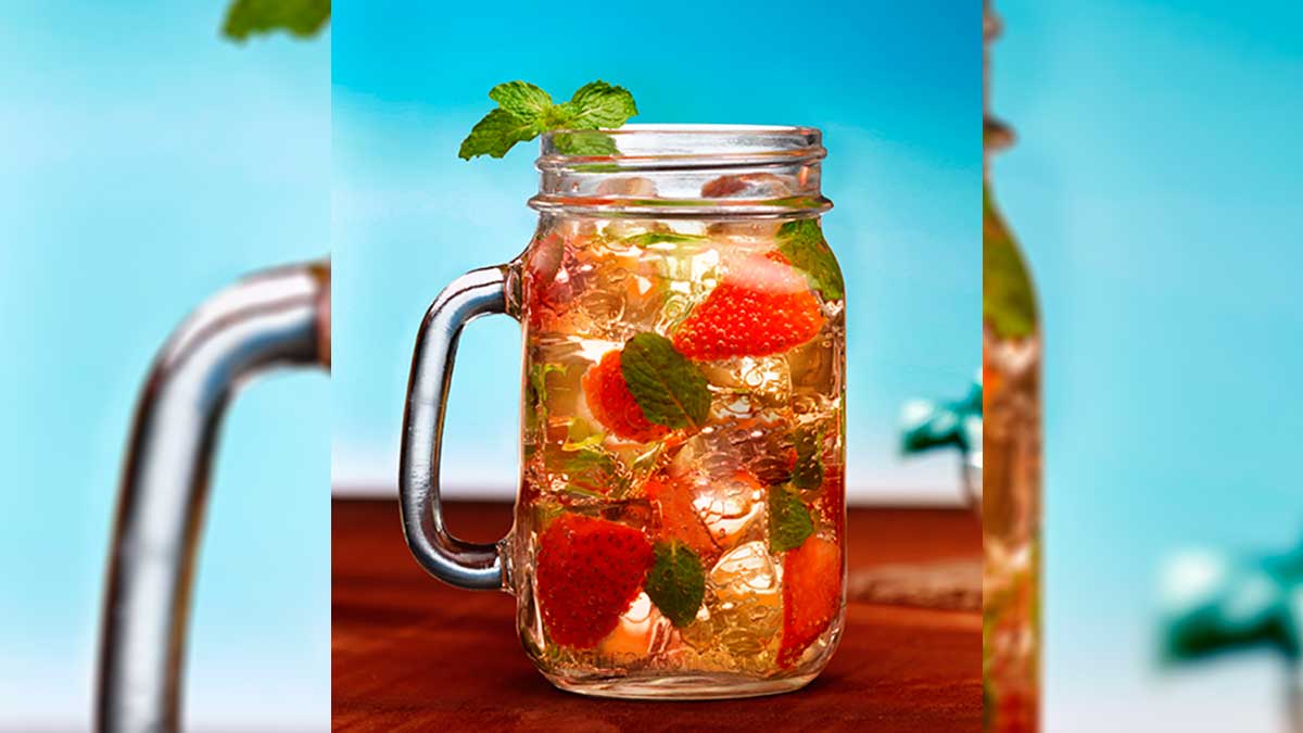 mojito de fresa