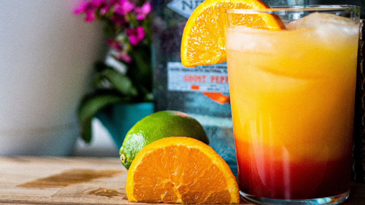 tequila sunrise coctel