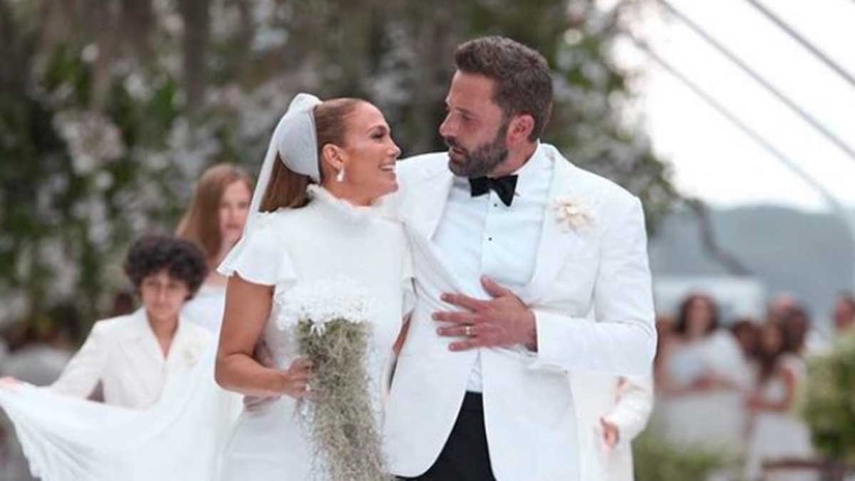 Jennifer Lopez y Ben Affleck boda