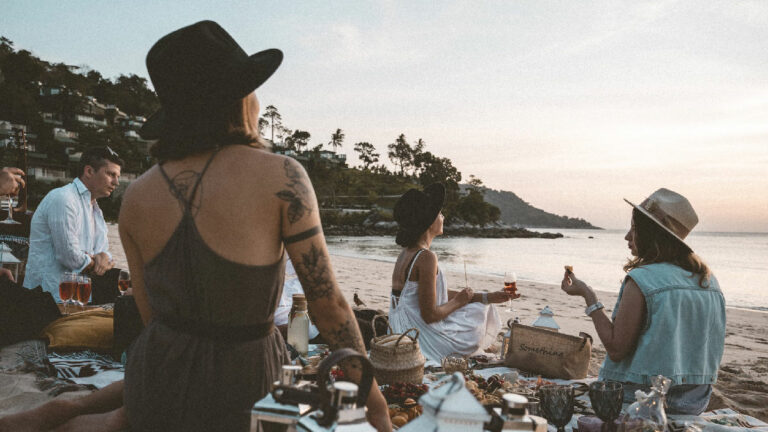 picnic playa amigos