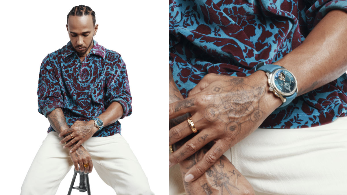 Lewis Hamilton reloj (Foto: IWC)