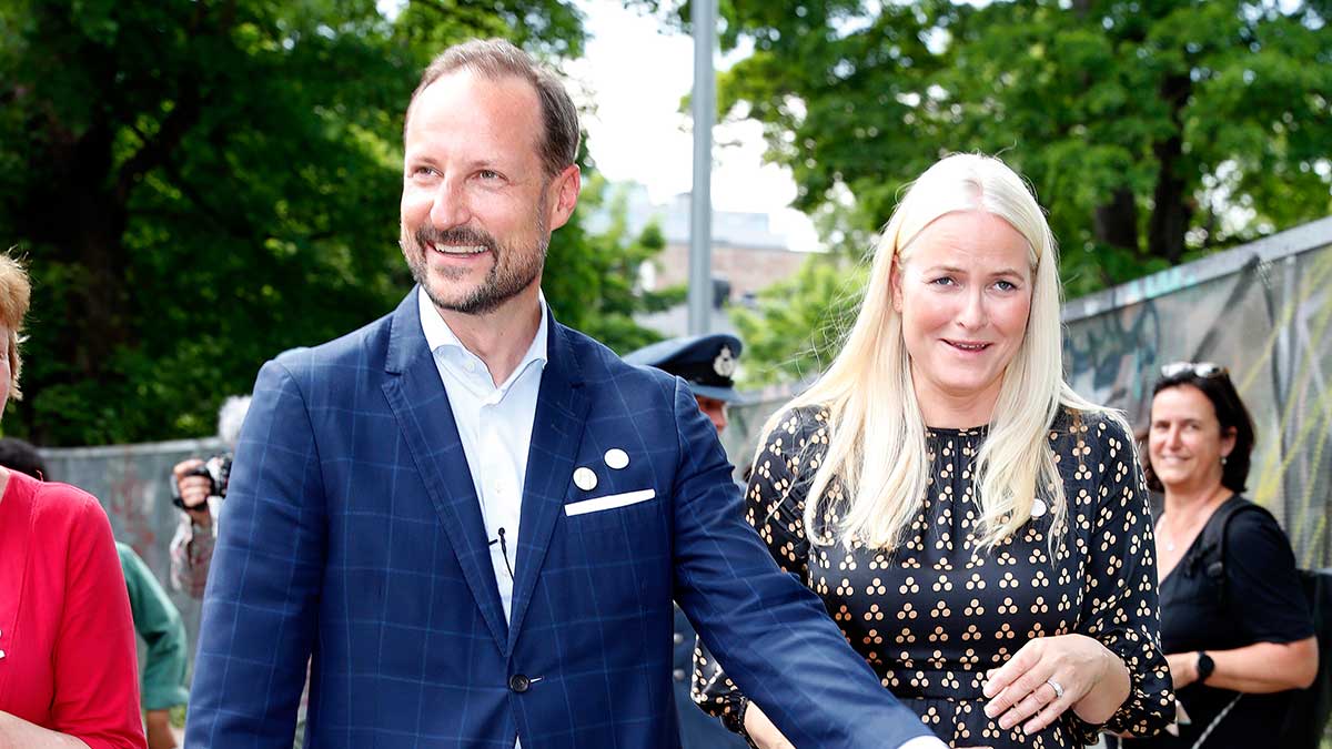 príncipe Haakon y Mette Marit