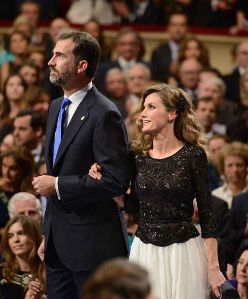 Letizia Premios Príncipe de Asturias 2012 (Foto: Gtres)