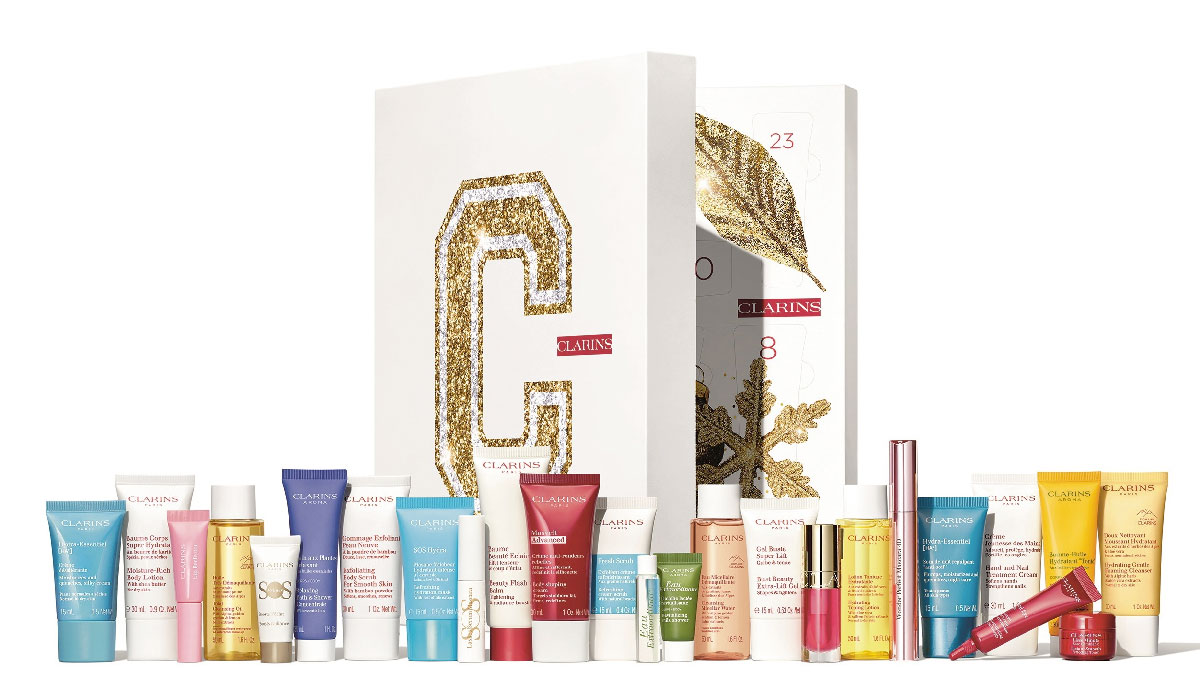 calendario adviento clarins