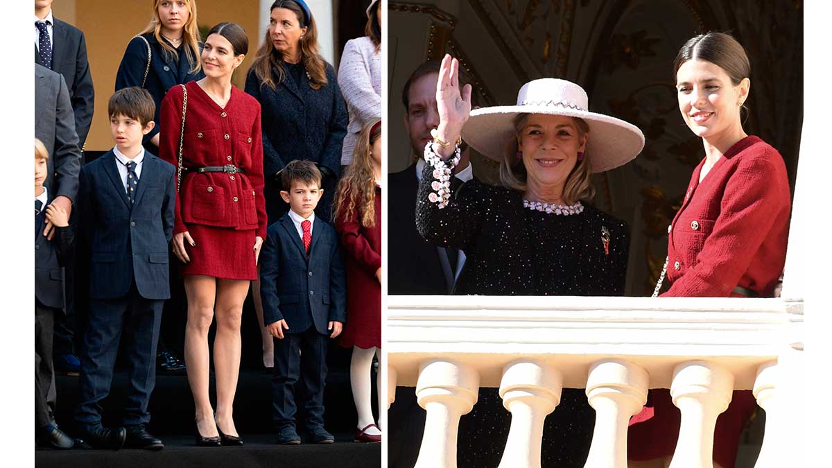 Carlota Casiraghi y Carolina Mónaco