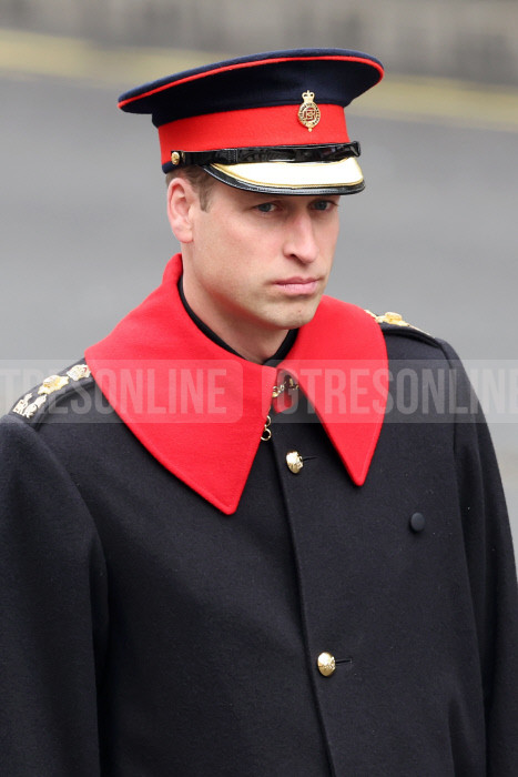 El príncipe William durante los actos del Día del Recuerdo (Foto: Gtres)