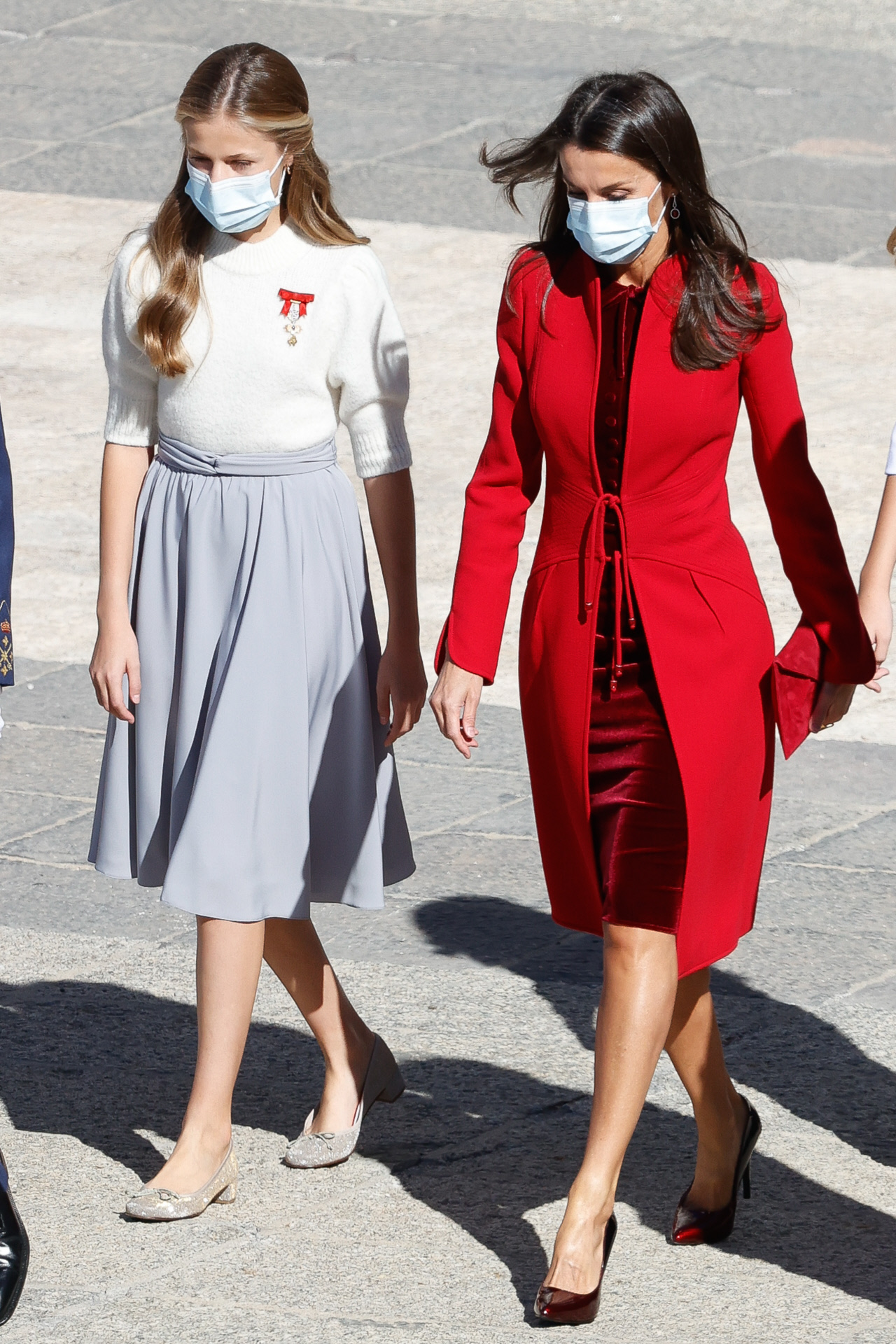 letizia terciopelo rojo dia hispanidad