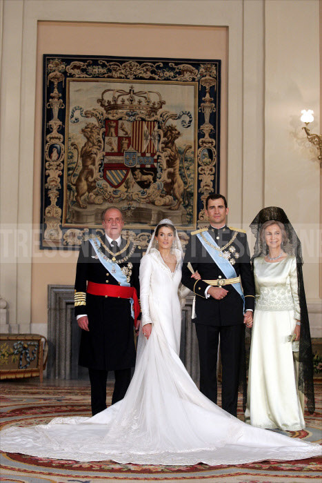 Felipe VI se casó con doña Letizia 22 de mayo de 2004 (Foto: Gtres)