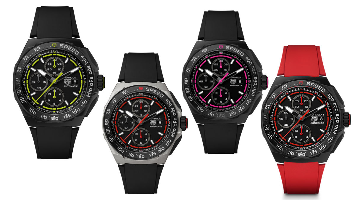 colección Formula 1 de TAG Heuer (Foto: TAG Heuer) 