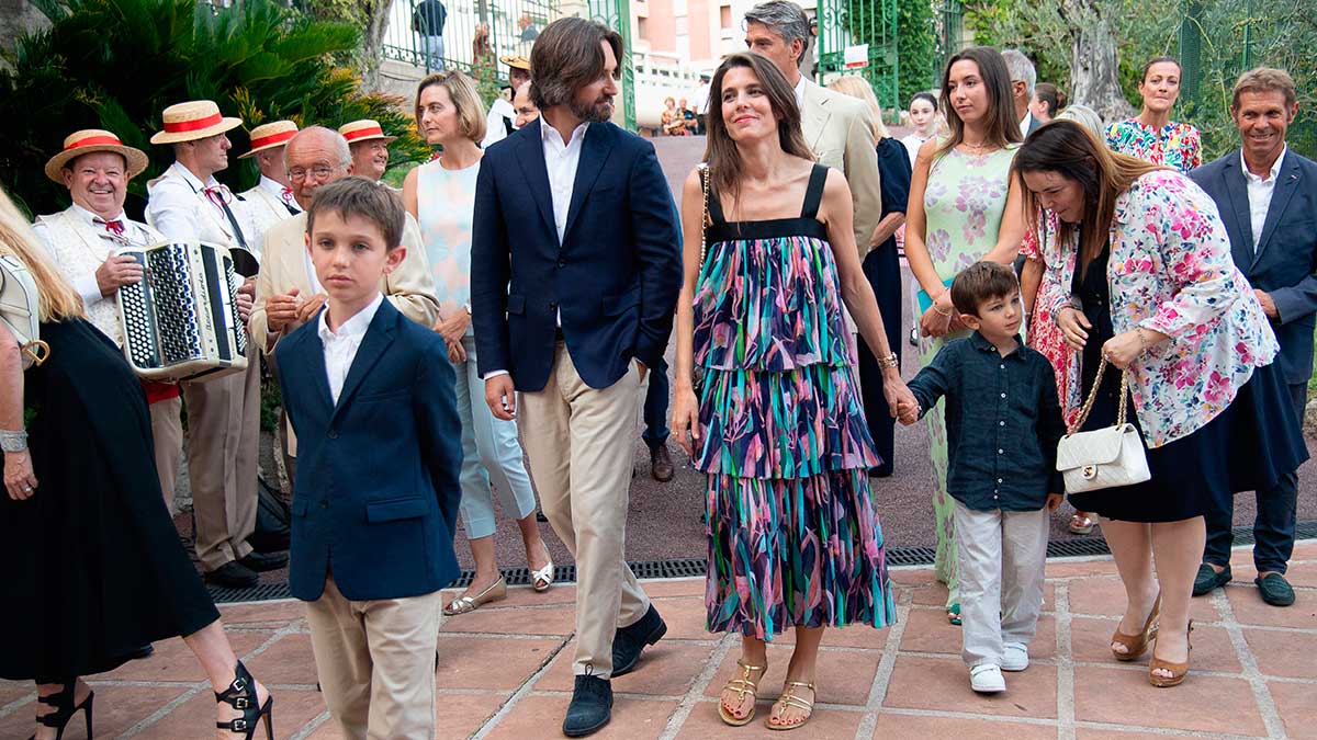 Dimitri Rassam y Carlota Casiraghi 