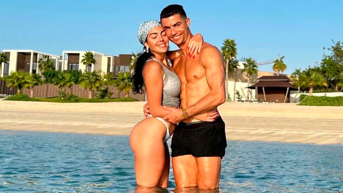 Georgina Rodríguez y Cristiano Ronaldo 