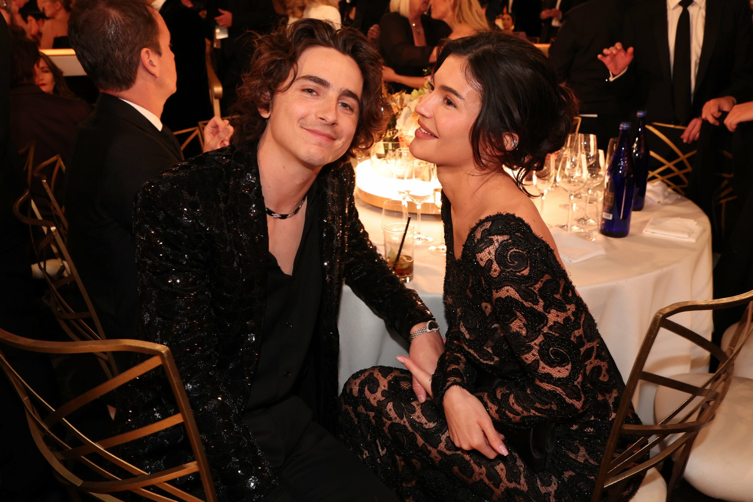 Timothée Chalamet y Kylie Jenner