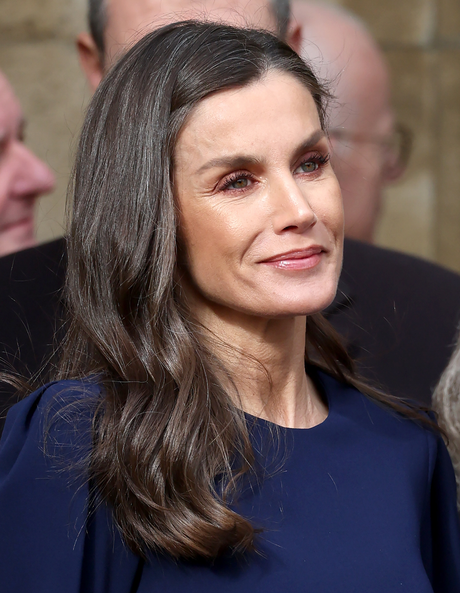 Peinado doña Letizia febrero Londres 2023 (Foto: Gtres)