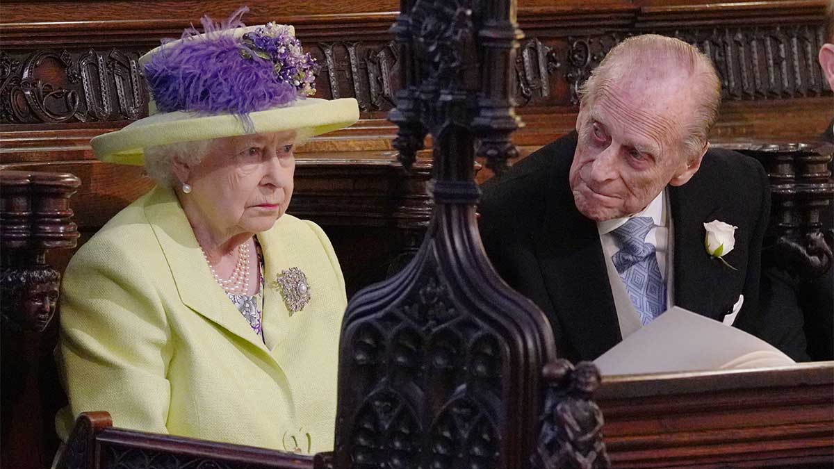 Isabel II y duque de Edimburgo 